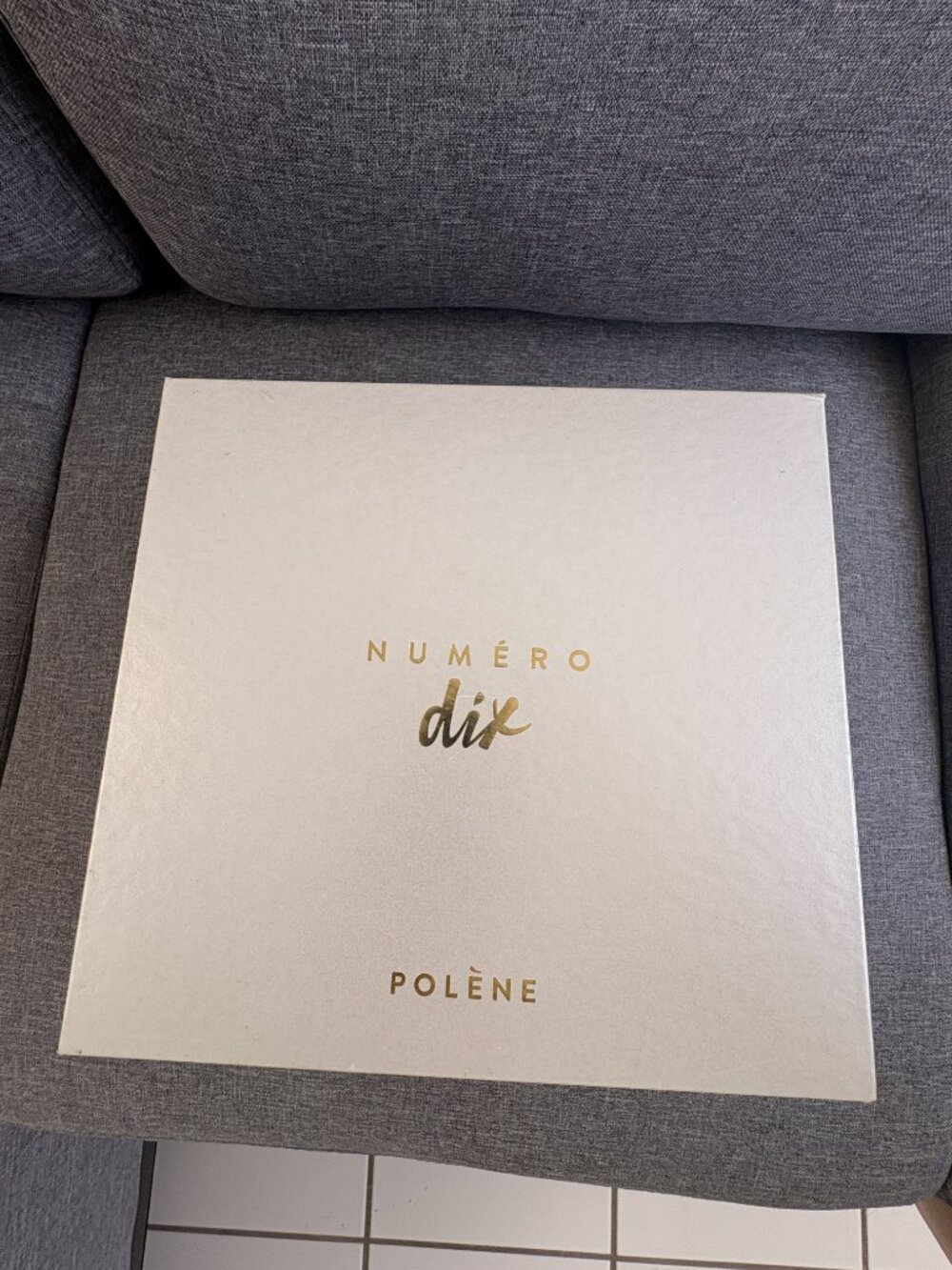 Polene Numéro Dix Edition Textured Chalk Shoulder Bag - Picture 4 of 11